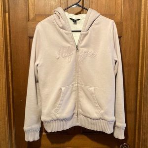 Tommy Hilfiger hooded zip sweatshirt jacket